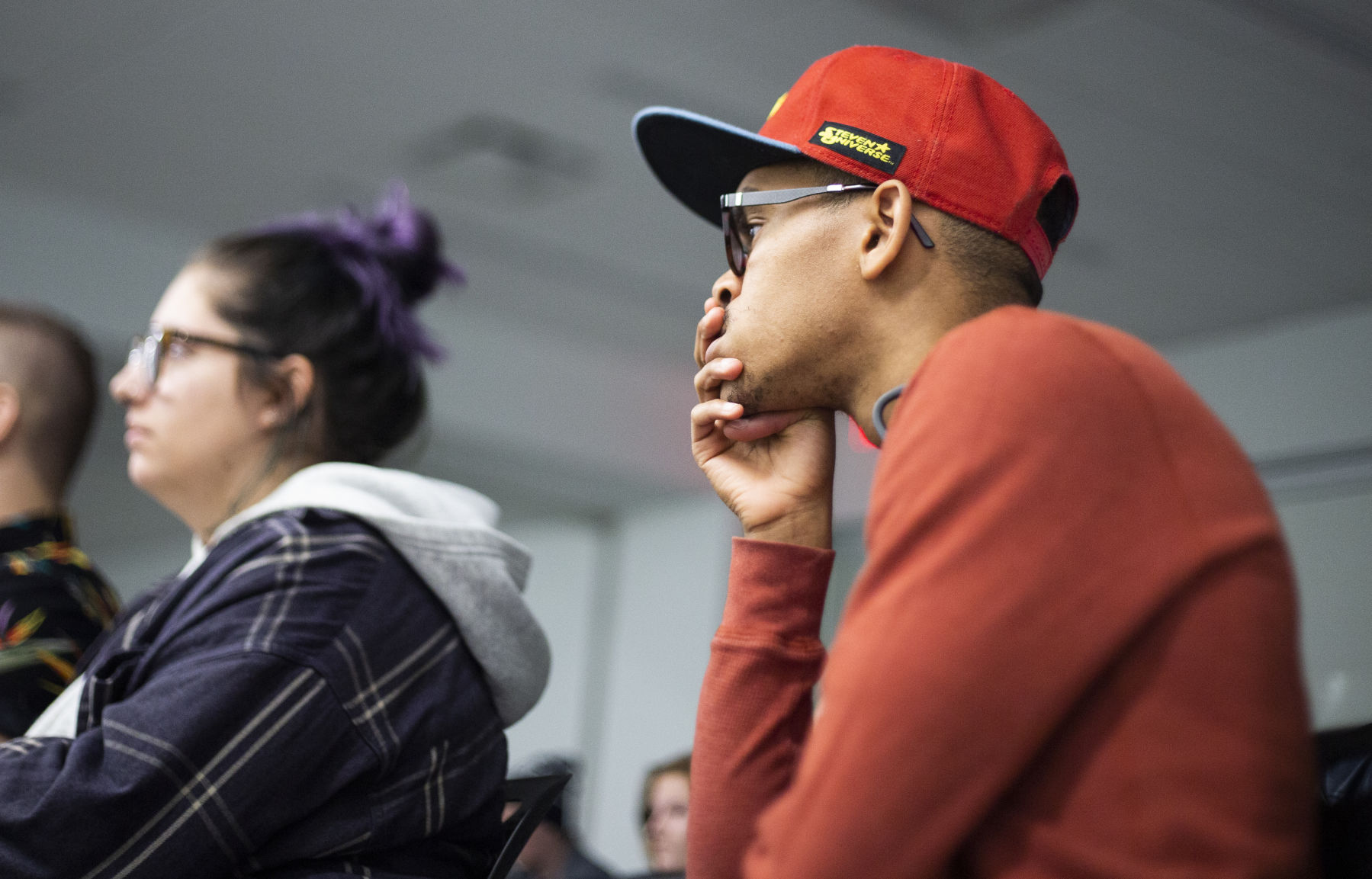 Speaker and Poet Kavi Ade, Purnell Listens
